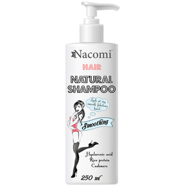 Nacomi -   Nacomi Hair wygładzająco-nawilżający szampon do włosów, 250 ml 